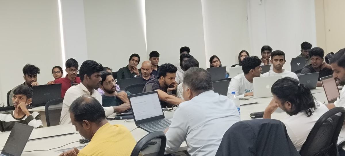 CareerByteCode Chennai AI Meetup 2026: full room, hands-on