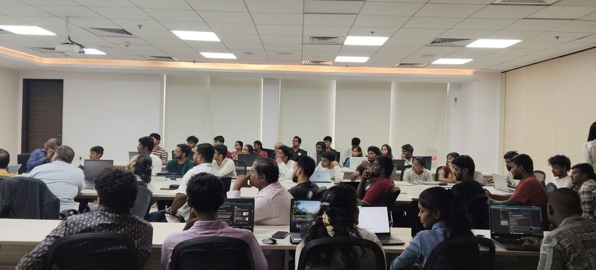 CareerByteCode Chennai AI Meetup 2026: packed audience